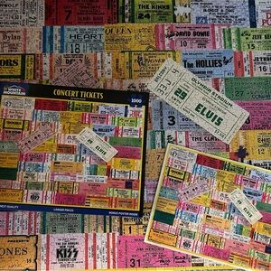 “SEND UR BEST OFFER?” “WHITE MOUNTAIN CONCERT TICKETS” Puzzle *So Much Fun*🧩